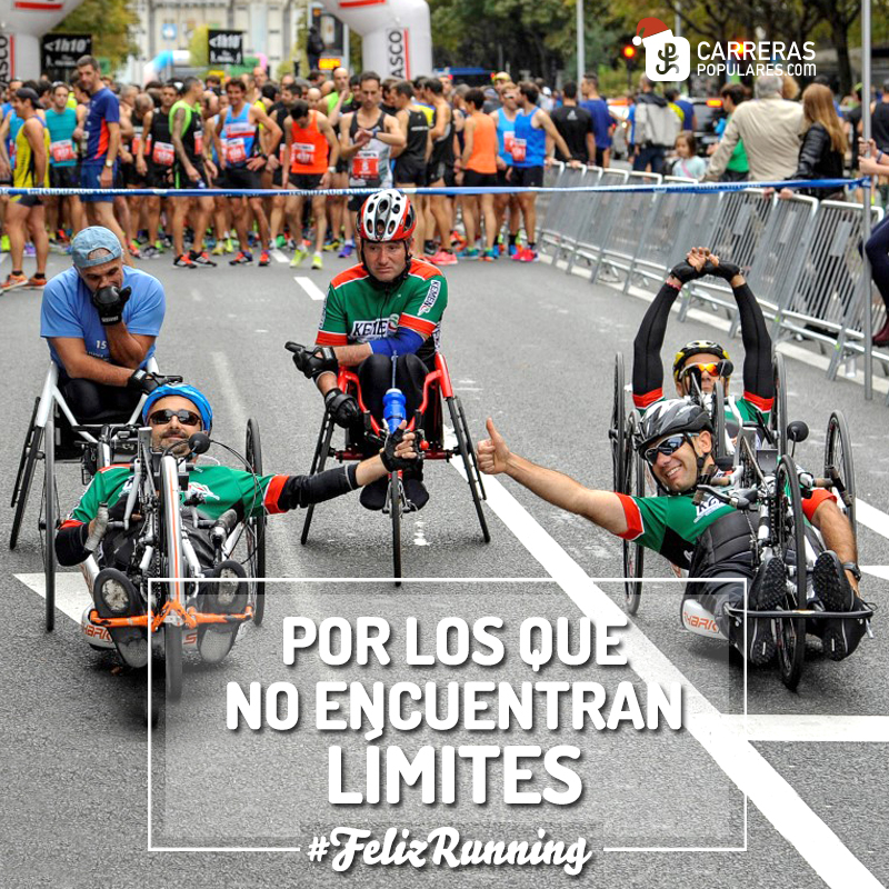 Por los que no encuentran límites #FelizRunning