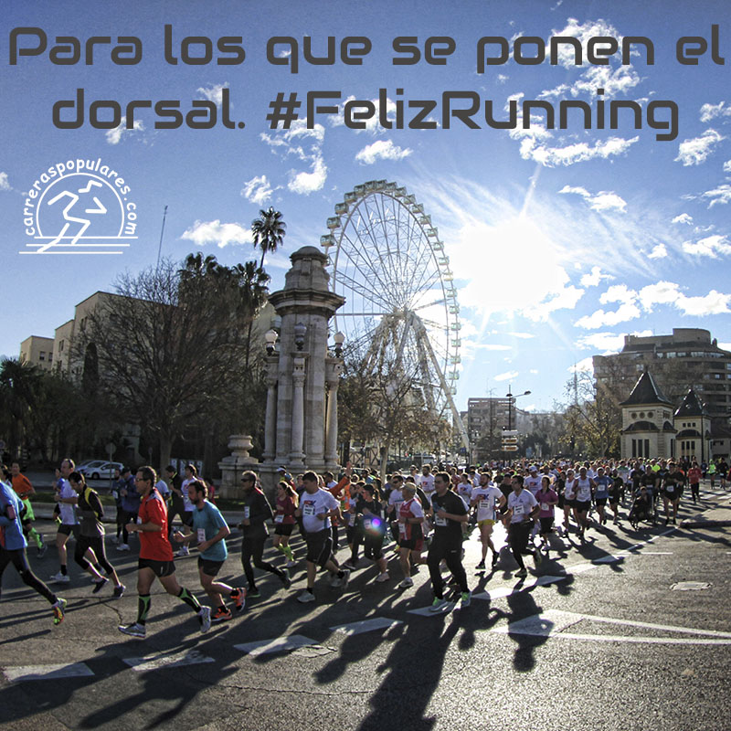 Para los que se ponen el dorsal. #FelizRunning