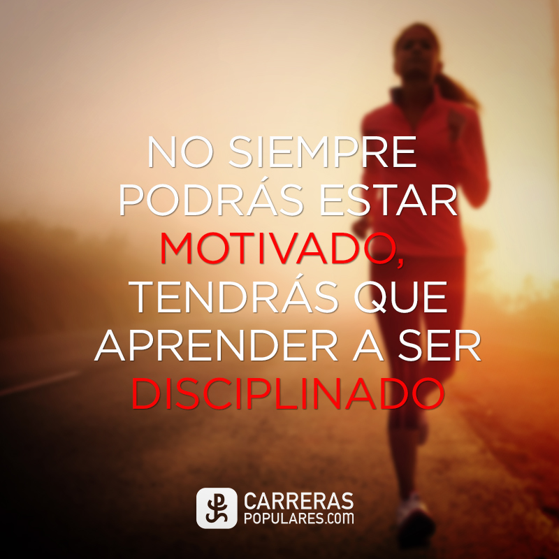 #Buenosdías - #Frasedeldia
No siempre podrás estar motivado, tendrás que aprender a ser disciplinado.