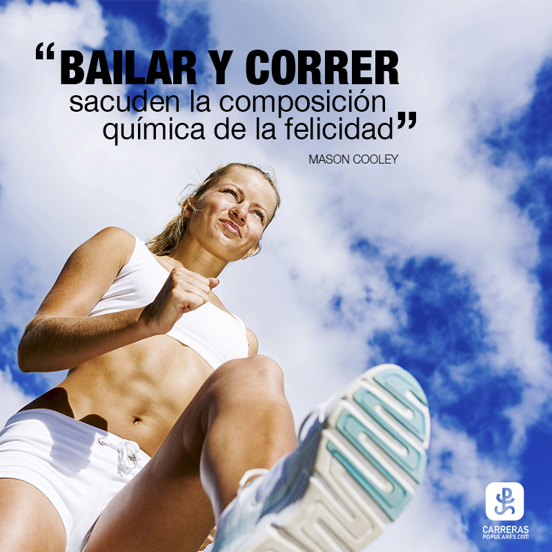 "Bailar y correr sacuden la composición química de la felicidad"