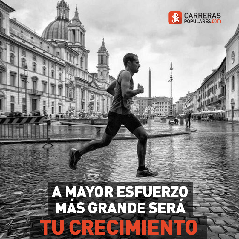 A mayor esfuerzo más grande será tu crecimiento