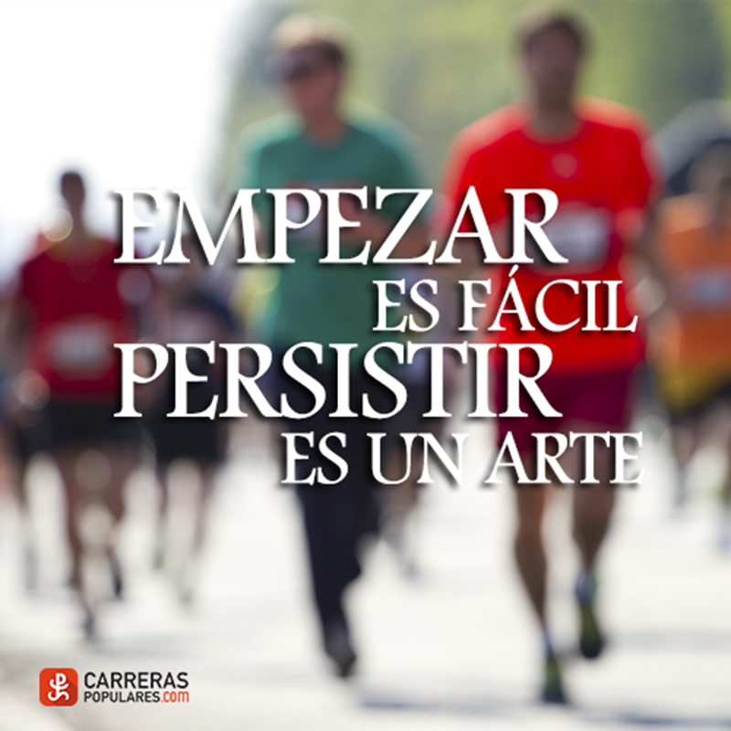 Empezar es fácil persistir un arte