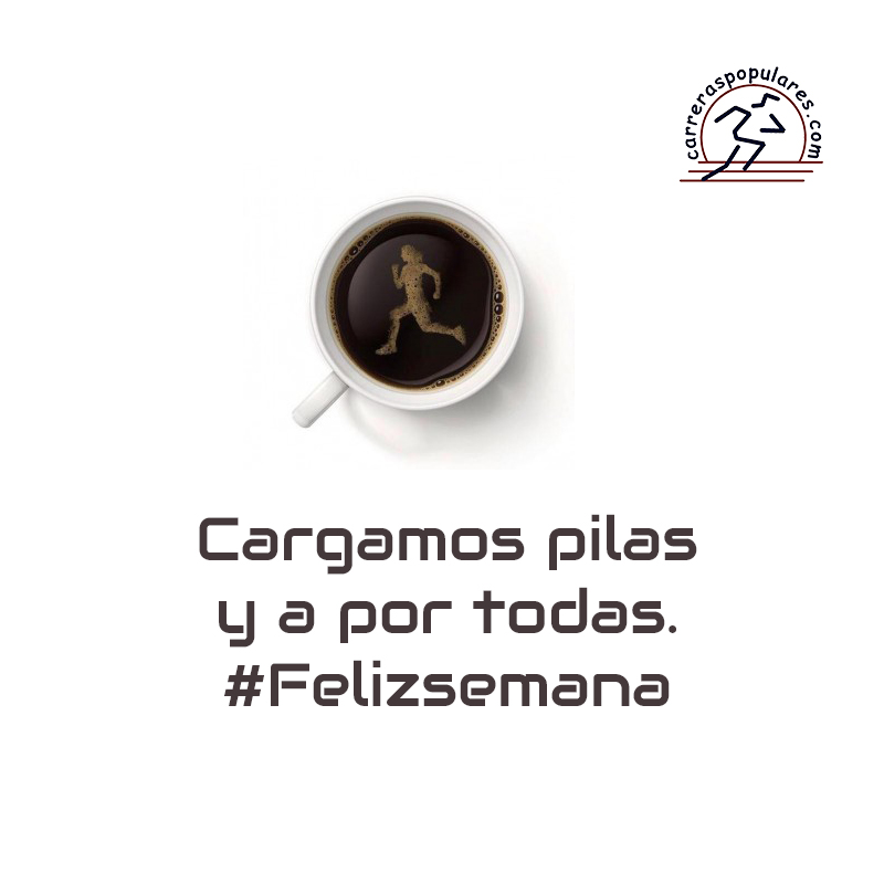 Cargamos pilas y a por todas. #Felizsemana #Felizlunes