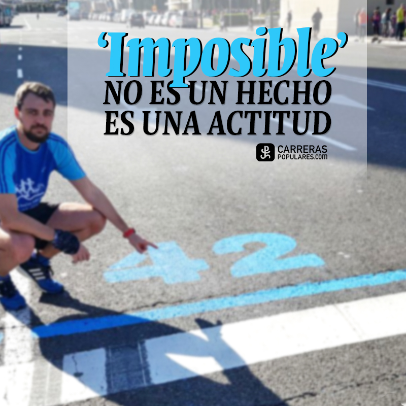 ´Imposible´ no es un hecho, es una actitud