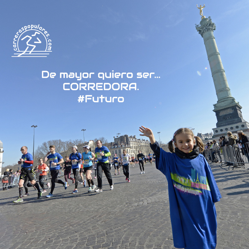 De mayor quiero ser... CORREDORA. #Futuro