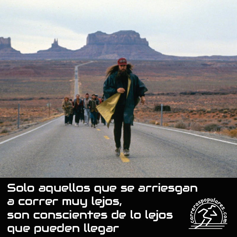 Solo aquellos que se arriesgan a correr muy lejos, son conscientes de lo lejos que pueden llegar.