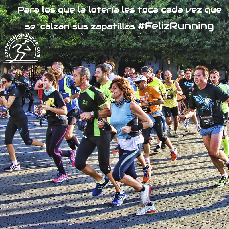 Para los que la lotería les toca cada vez que se calzan sus zapatillas #FelizRunning