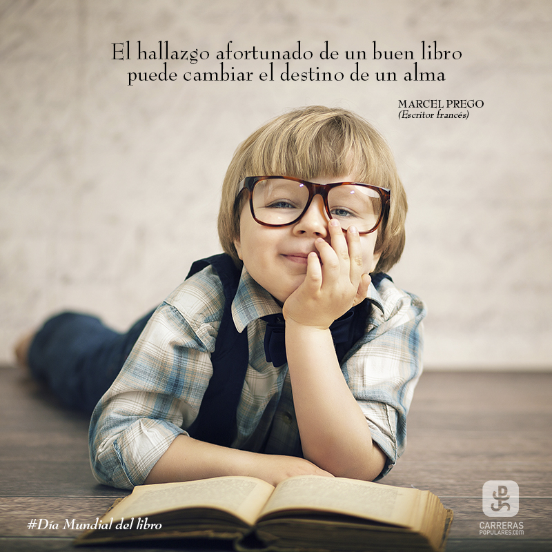 Frase - El hallazgo afortunado de un buen libro puede cambiar el destino de  un alma