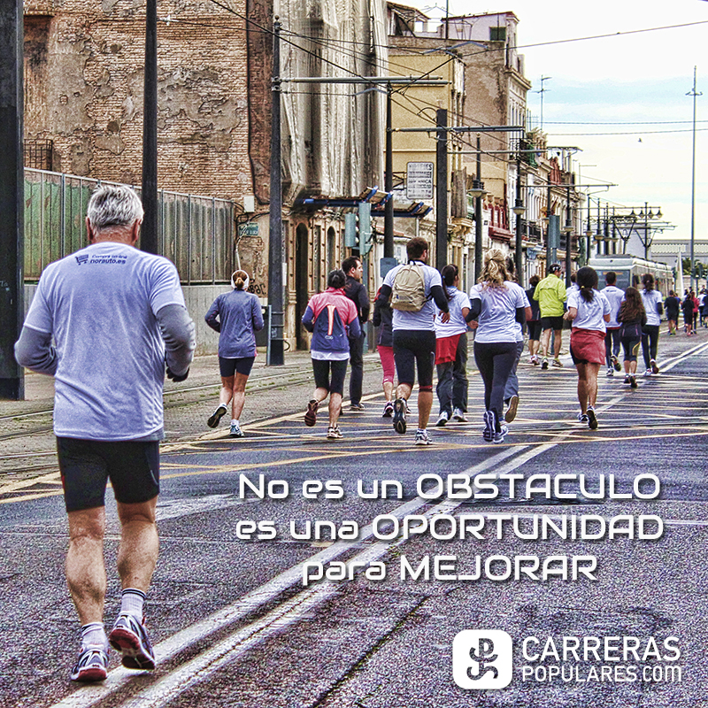 No es un OBSTACULO es una OPORTUNIDAD para MEJORAR