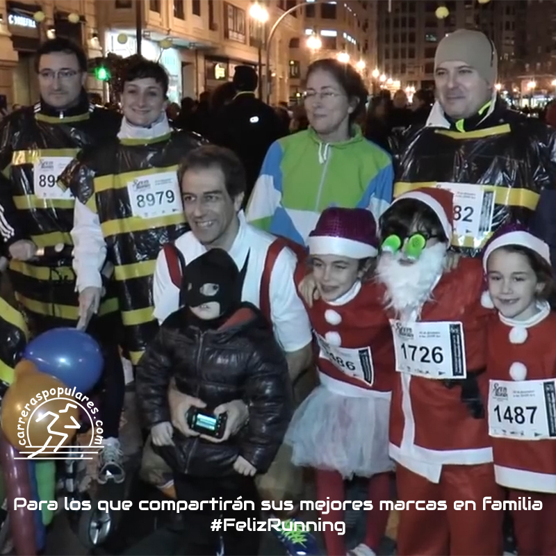 Para los que compartirán sus mejores marcas en familia #FelizRunning