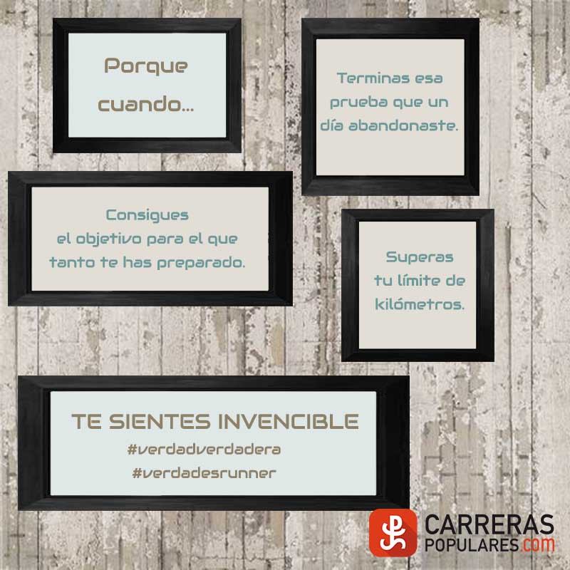 Te sientes invencible cuando ... #Verdadesrunner #Verdadverdadera