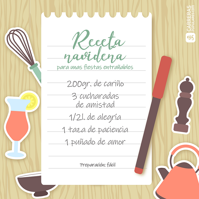 Receta navideña para unas fiestas entrañables