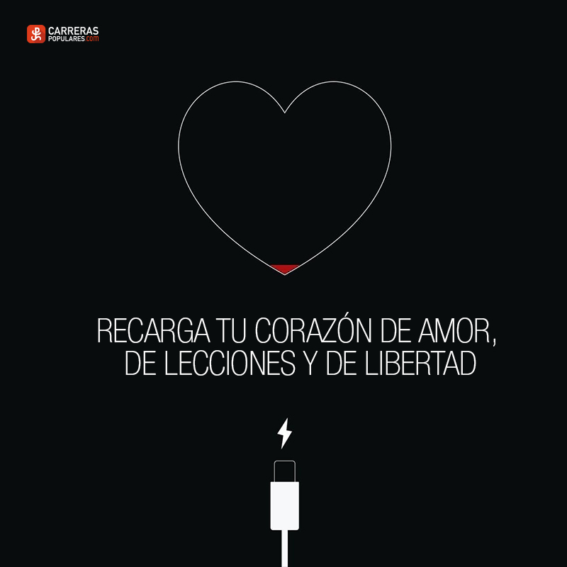 Recarga tu corazón de amor, de lecciones y de libertad