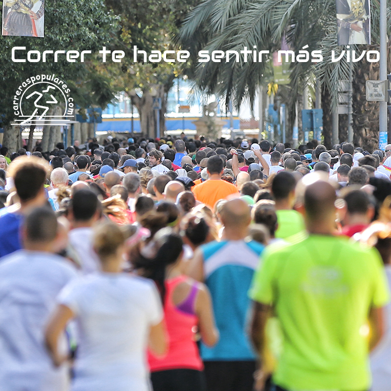 Correr te hace sentir más vivo