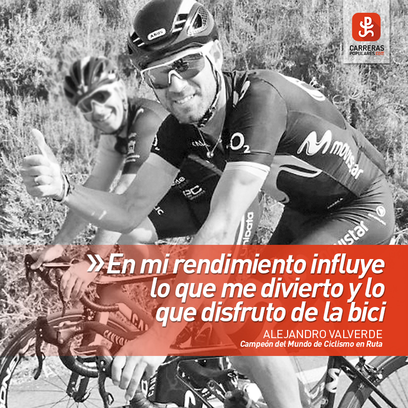 ´En mi rendimiento influye lo que me divierto y lo que disfruto de la bici´