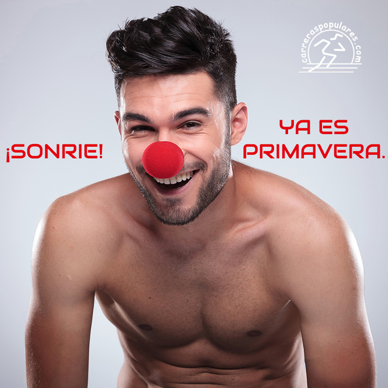 ¡Sonrie!, ya es primavera.