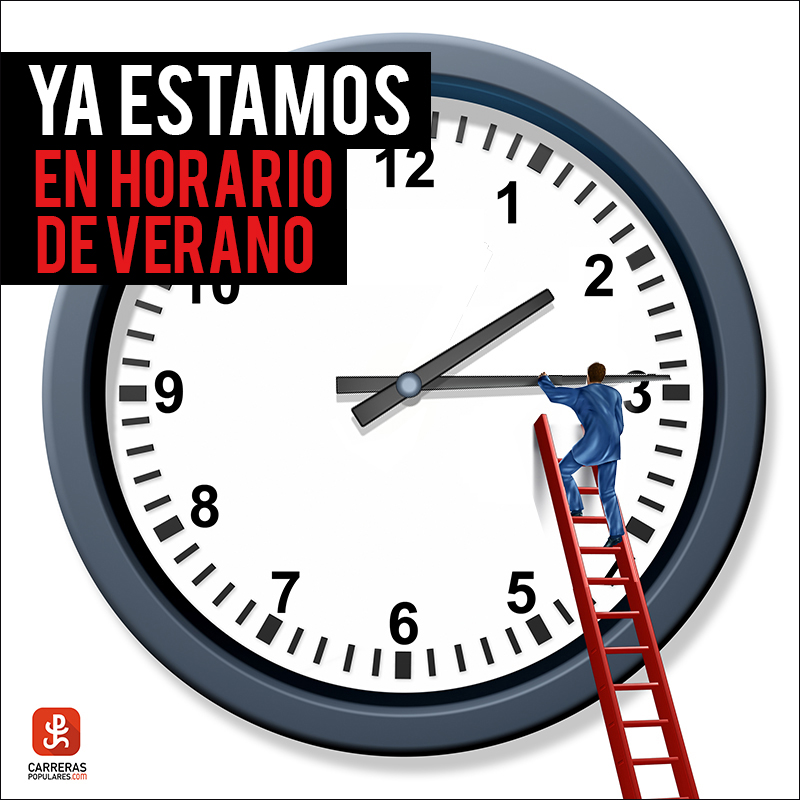 Ya estamos en horario de verano