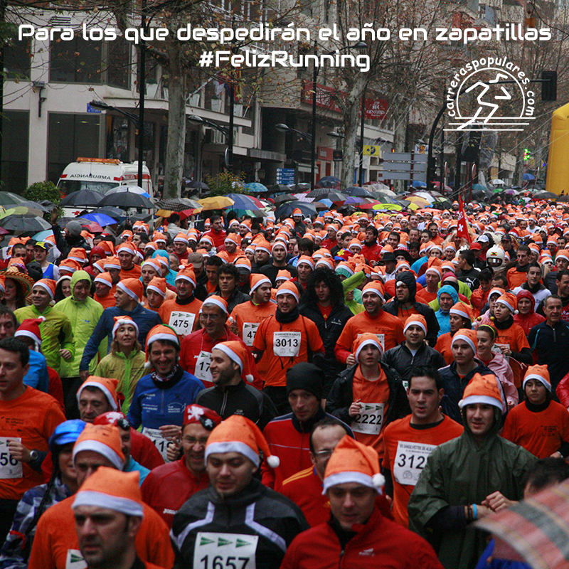 Para los que despedirán el año en zapatillas #FelizRunning