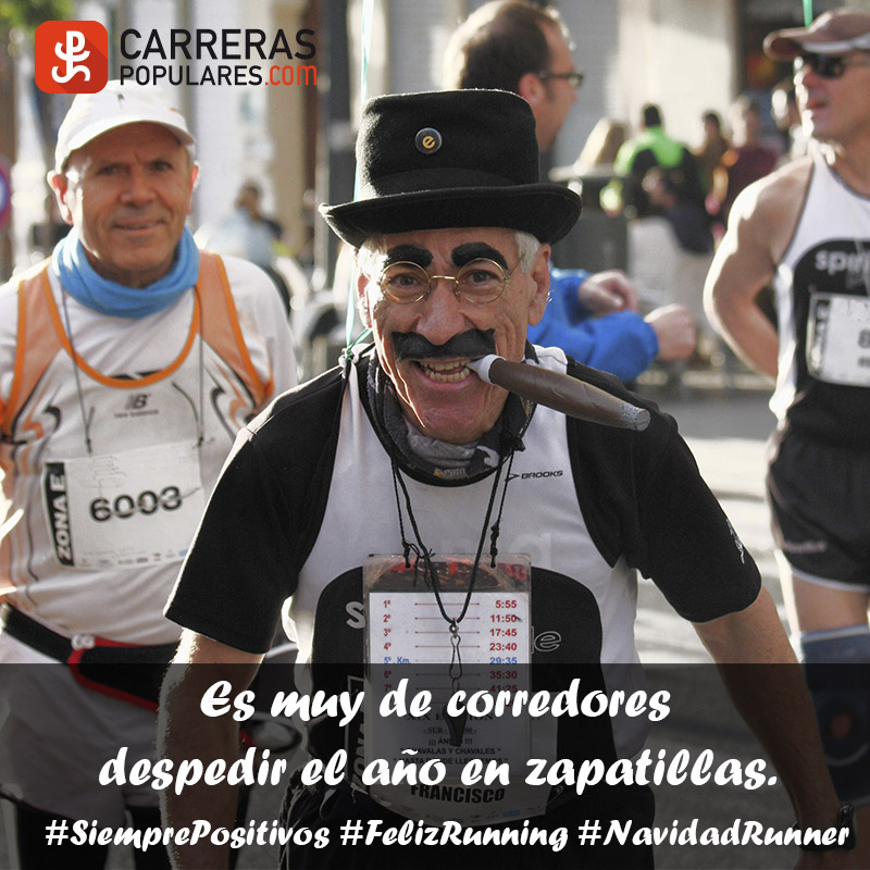 Es muy de corredores. ?#?Despedirelañoenzapas? ?#?SiemprePositivos? ?#?FelizRunning? ?#?NavidadRunner?