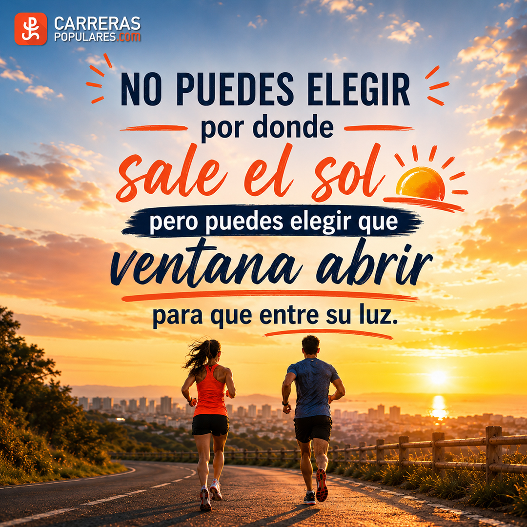 No puedes elegir por donde sale el sol pero puedes elegir que ventana abrir para que entre su luz
