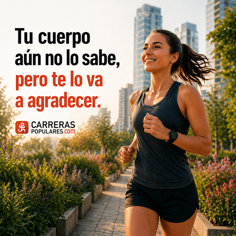 Tu cuerpo aún no lo sabe, pero te lo va a agradecer.