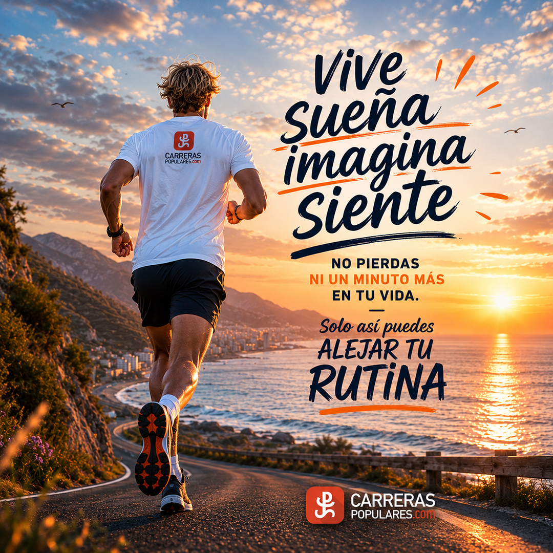 Vive sueña imagina siente, no pierdas ni un minuto más en tu vida. Solo así puedes alejar tu rutina