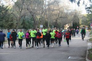 Las quedadas de corredores solidarios son una motivación extra