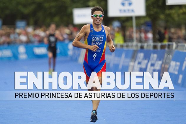 Javier Gómez Noya premio princesa de Asturias de los deportes