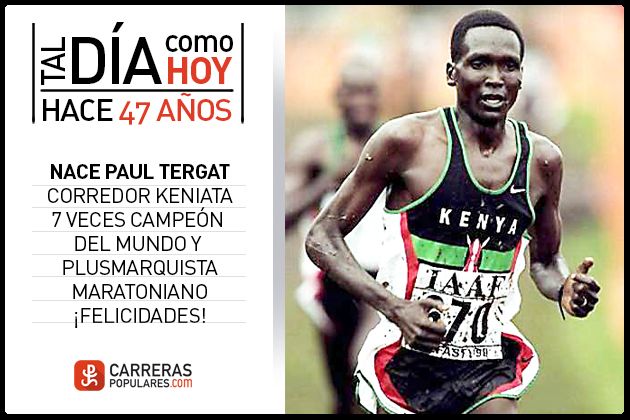 Felicidades Paul Tergat