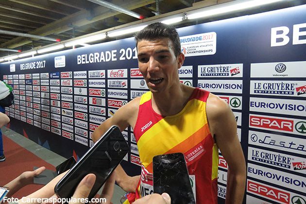 Adel Mechaal campeón de Europa de 3.000 metros en Belgrado 2.017